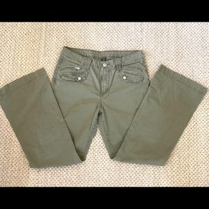 Khaki Green Kikit Denim Jeans 10